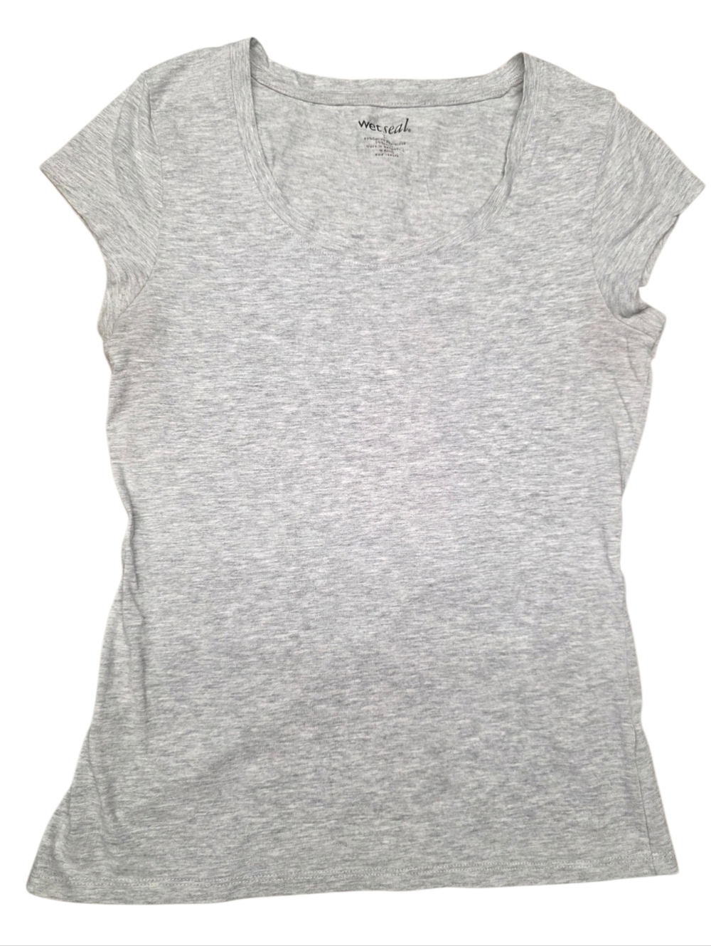 Wet Seal Gray Tshirt Juniors Large